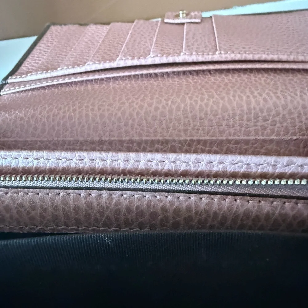 Gucci Vintage Brown Leather Bi-Fold Wallet – Excellent Condition! ✨👜 - Picture 6 of 10